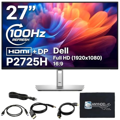 Amazon.co.jp: Dell P2725H 27インチ フルHD 1920 x 1080 モニター