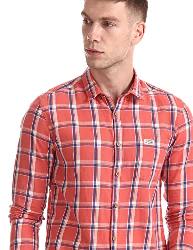 Image of U.S. Polo ASSN. Men's Cotton Slim Fit Shirt
