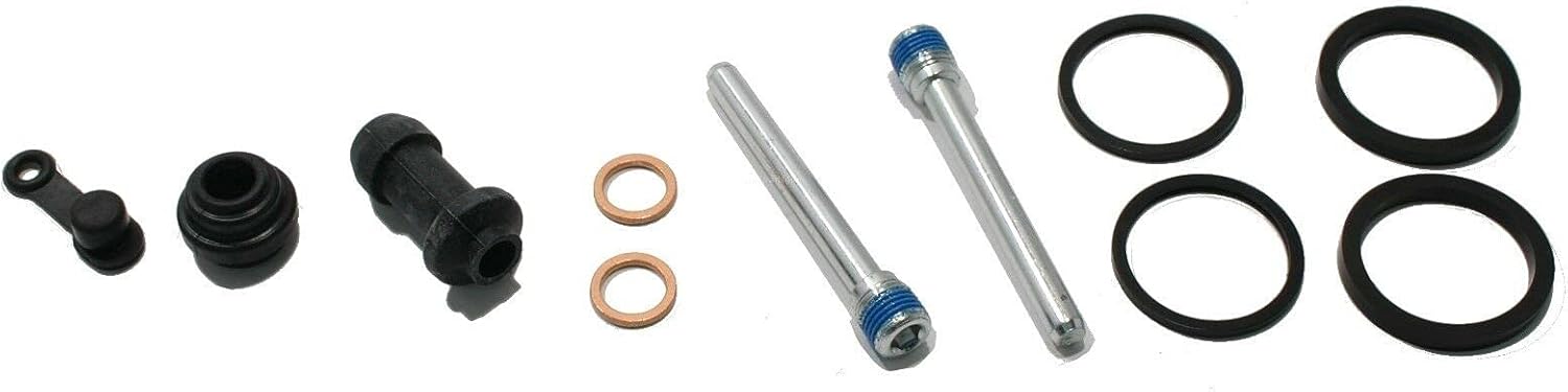 Front Brake Caliper Rebuild Kit fits - XR600R XR 600R 1985-1987 - Heavy Duty Brake Caliper Kit - Brake Caliper Repair Parts Set - Boots - Seal Kit - Bleeder Cap - Pins - Copper Washers