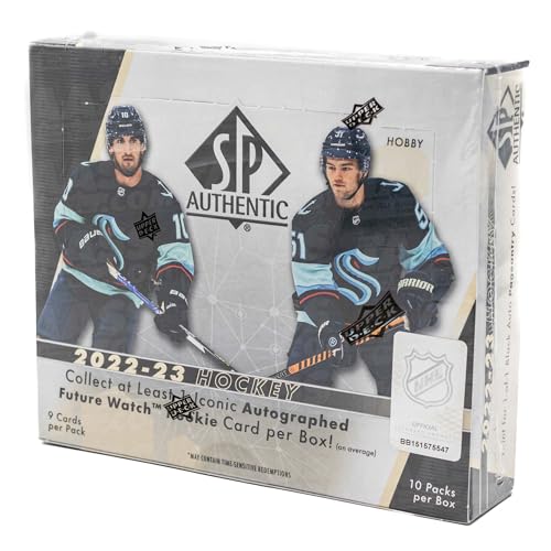 2022-23 Upper Deck SP Authentic Hockey Hobby Box