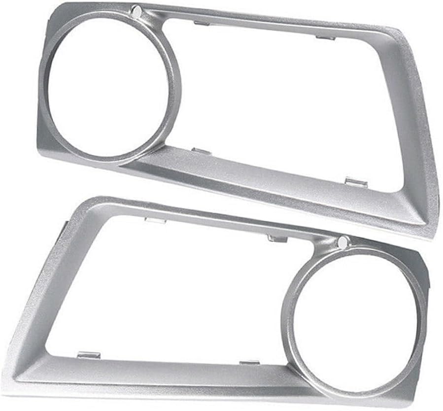 Fog Light Grill Cover Trim, Replaces 51117312595, 51117312596, Compatible with BMW X6 2012-2014, 2 pcs