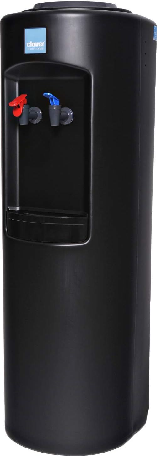 Clover B7A Hot and Cold Bottled Water Cooler in Black