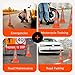 WHDZ 28 Inch Collapsible Traffic Safety Cones Orange Cones with Reflective Collar Multi Purpose Pop-up Cones for Driving Training, Parking Lots (2 Pack)
