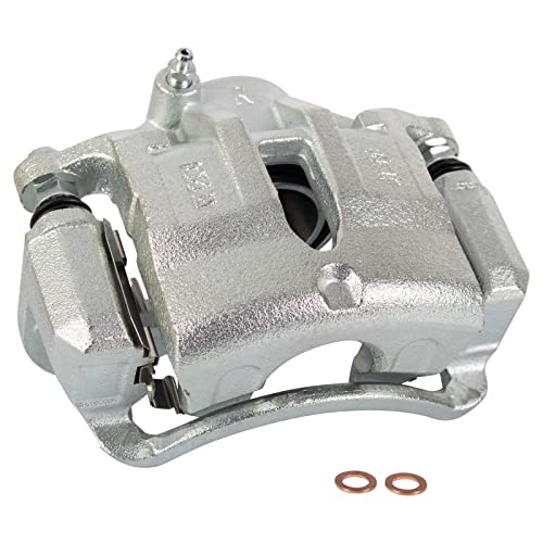 Image of TRQ Front Right Brake Caliper w /Bracket Passenger Side | For 2012-2015 Hyundai Tucson 2012-2016 Kia Sportage