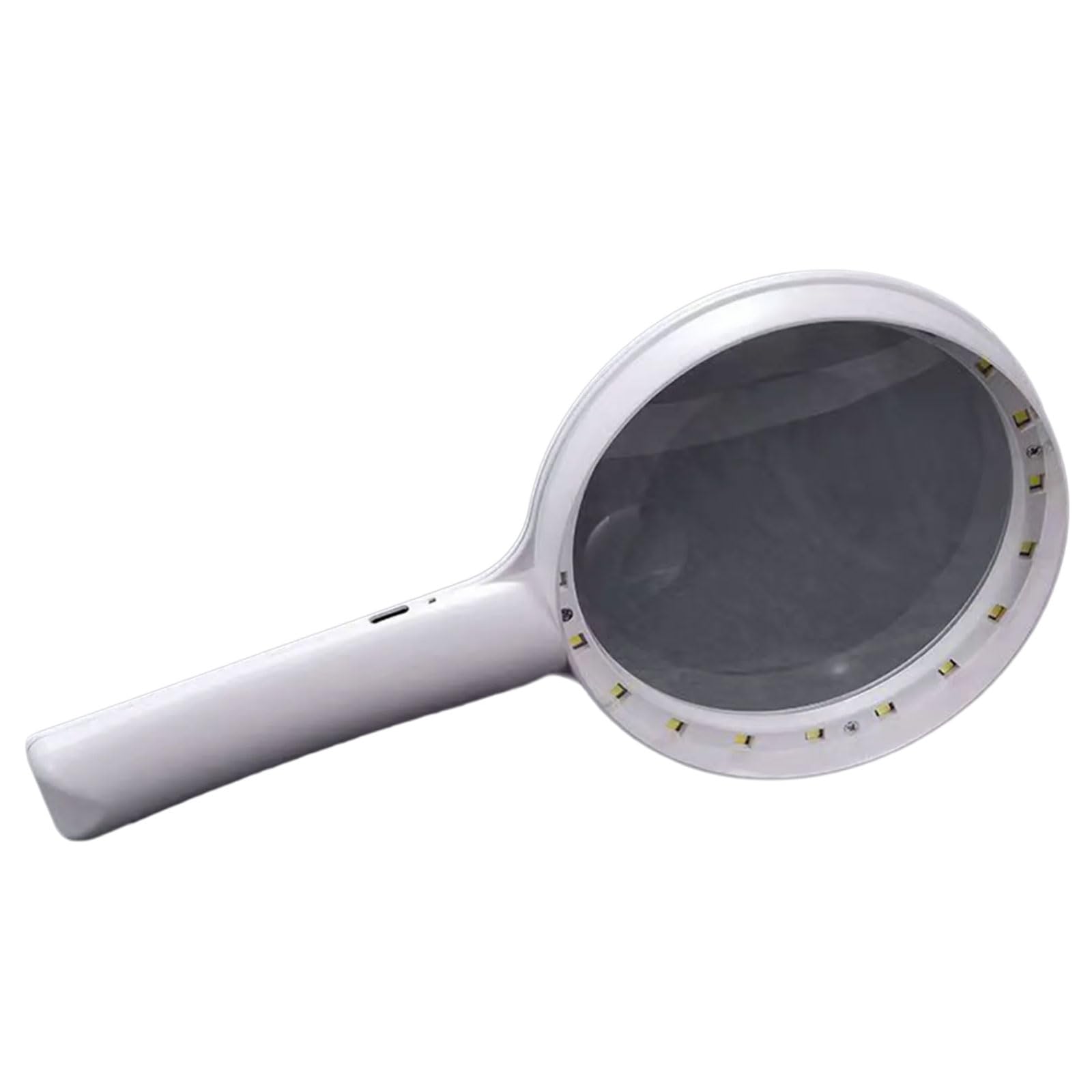 Pointed Handheld Viewer 30X and 60X Lenses with White LED Light for Close Inspection Professional Inspection Magnifier