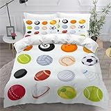 【Tissu】: Parure couette fabriqué en microfibre pour, tissu épais, haude et confortable, respirant et résistant à l'humidité, légère, rafraîchissante. Peut être utilisé toute l'année, vous permet d'avoir un sommeil chaud et parfait.