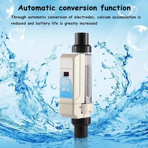 Hydravex Salt Chlorinator System, Salt Water Chlorinator Cell, Chlorine Generator, Electrolyzer For Swimming Pools, 8G/H - 2