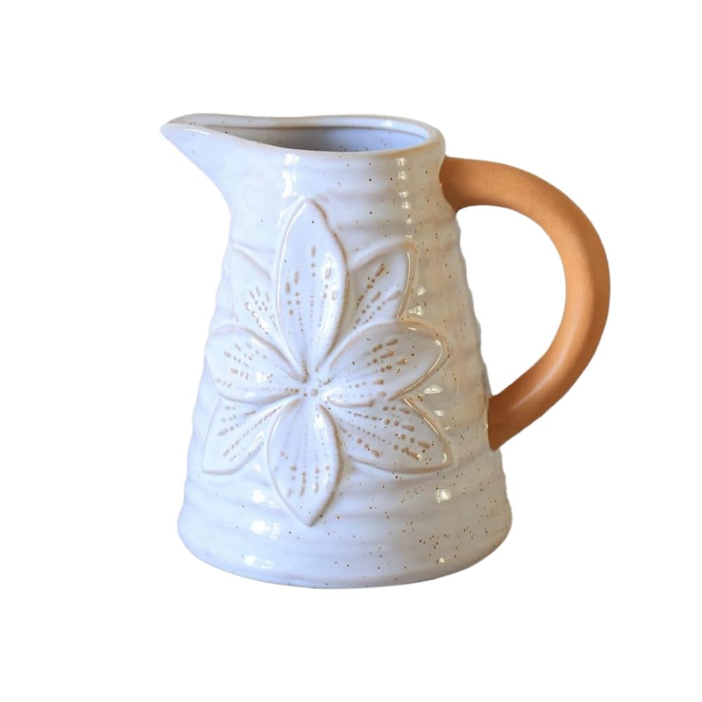 CTRLZS Country Farmhouse Vase Desktop Flower Arrangement Decoration is Very Suitable for Living Room & Dining Room Decoration