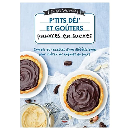 P'tits déj' et goûters pauvres en sucres