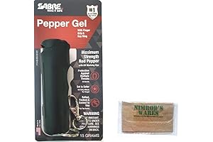 Nimrod's Wares Sabre Pepper Gel 1.5 oz with Micro Gel Grips