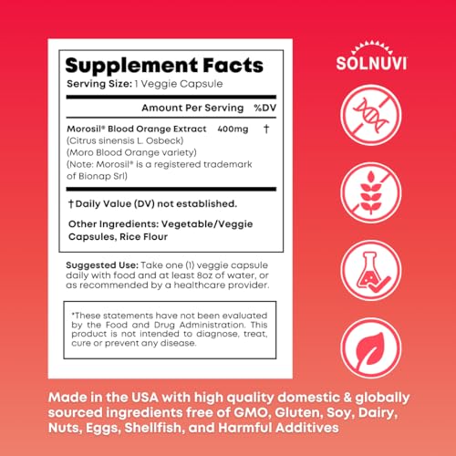 SOLNUVI SNVMRS40060MG Morosil Supplement