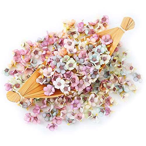Artificial Flowers Fake Flower Heads In Bulk Wholesale For Crafts Daisy Flower Head Mini Artificial Flower Silk Flower For Crown Scrap Wedding Home Decor Diy Garland Headdress 100Pcs 2Cm (Colorful) #TOP3