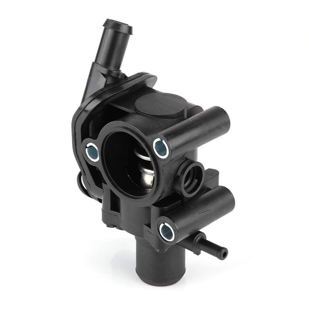 Durable Thermostat Housing Water Outlet Compatibility with Ford Focus/Escape 2.0L (2000-2004) - OE YS4Z8592BD Replacement Engine Cooling System Component
