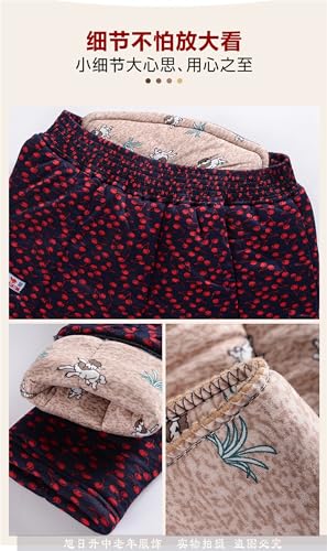 Pantalones de pelo de camello contra el frío extremo que no aprietan la silueta gorda 5