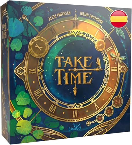 Asmodee Take Time, Juego cooperativo de deducción para 2 a 4 Jugadores a Partir de 10 años, Juego estratégico y dinámico, partidas de 25 Minutos, versión española