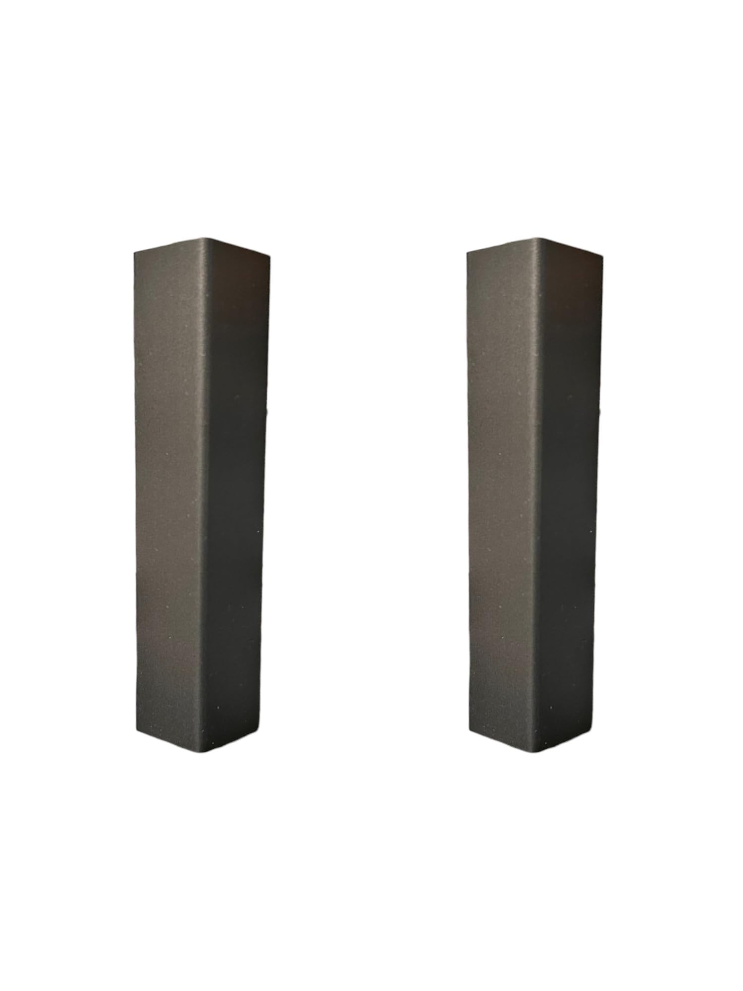 AERREGI SET ZOCCOLO CUCINA 2 +1 COMPLETO DI DUE ANGOLI E UNA GIUNZIONE | ZOCCOLO IN PVC COLORE PIOMBO IN TRE ALTEZZE 100, 120 E 150 mm | ARREDO MODERNO CUCINA (H100 mm)