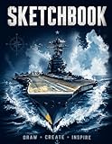 Sketchbook for Drawing: 110 Blank Pages for Drawing, Sketching, Doodling, and...