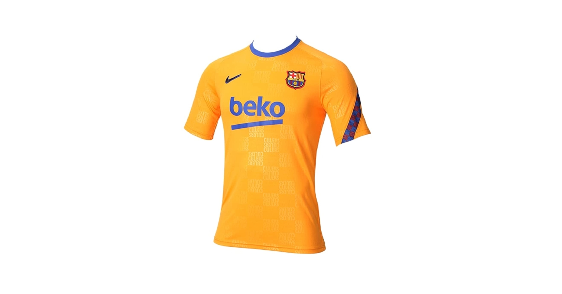 FC Barcelona Nike サッカーシャツ オレンジ NIKE ナイキ FCバルセロナ 25-26 3rd 半袖 レプリカ