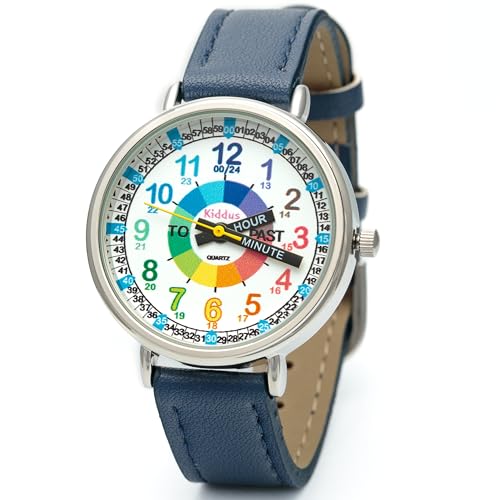 Kiddus Montre Bracelet Éducative pour Enfants, Fille, garçon. Time Teacher