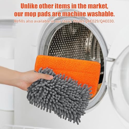 Image of MONJAY 3 in1 Fan Cleaner Duster with 159cm Extendable Long Handle for Ceiling Fan Blade,Fan Cleaning Mop with 2 Microfiber Mop Head for Dusting Ceiling Fan Washable Pads for Wipe Wall (King)