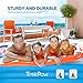 TrekPow Piscina Hinchable Rectangular, Piscina Inflable Familiar 305 x 183 x 56cm,...