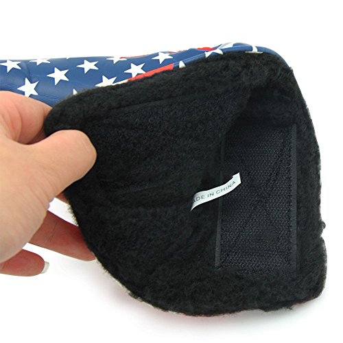 Dbyan Golf Putter Head Covers Headcover American Usa Stars & Stripes Flag Patterned Design For Blade Scotty Cameron Taylormade Ping Titleist Odyssey #TOP5