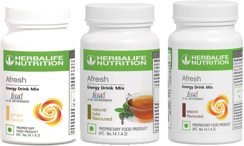 Herbalife Nutrition Afresh Energy Drink Mix (Ginger Tulsi And Elaichi) Flavored Energy Drink (3x50 g, Ginger, Tulsi, Elaichi Flavored) (B0B911KYGZ) Amazon Price History, Amazon Price Tracker