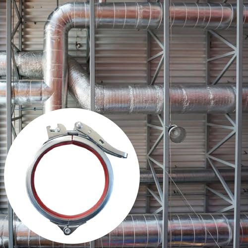 Collier de serrage à dégagement rapide pour installation de ventilation simple