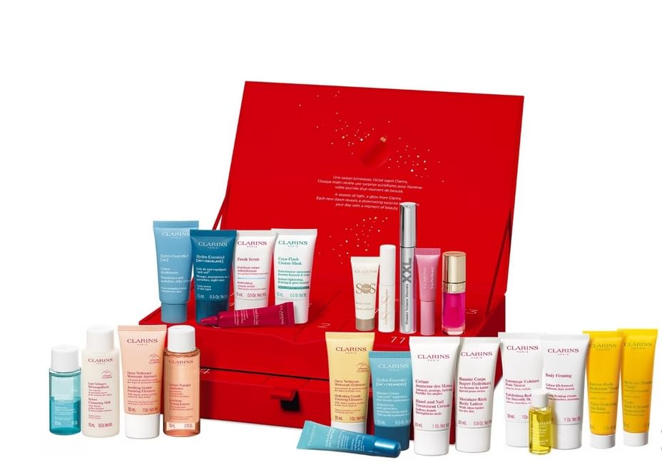 Clarins - Adventskalender 2025 - Advent Calendar - Pflege, Make-Up