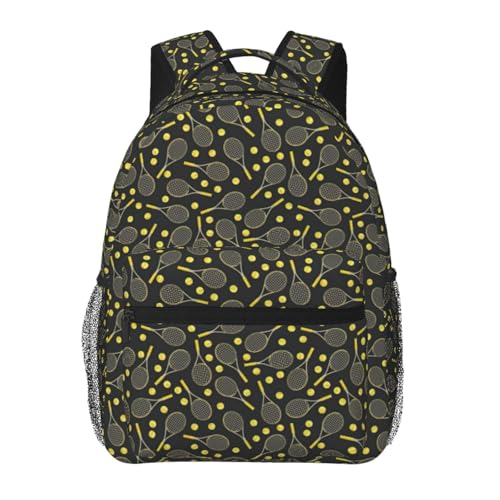 Mochila de ocio con raquetas de tenis ideal para escapadas de fin de semana