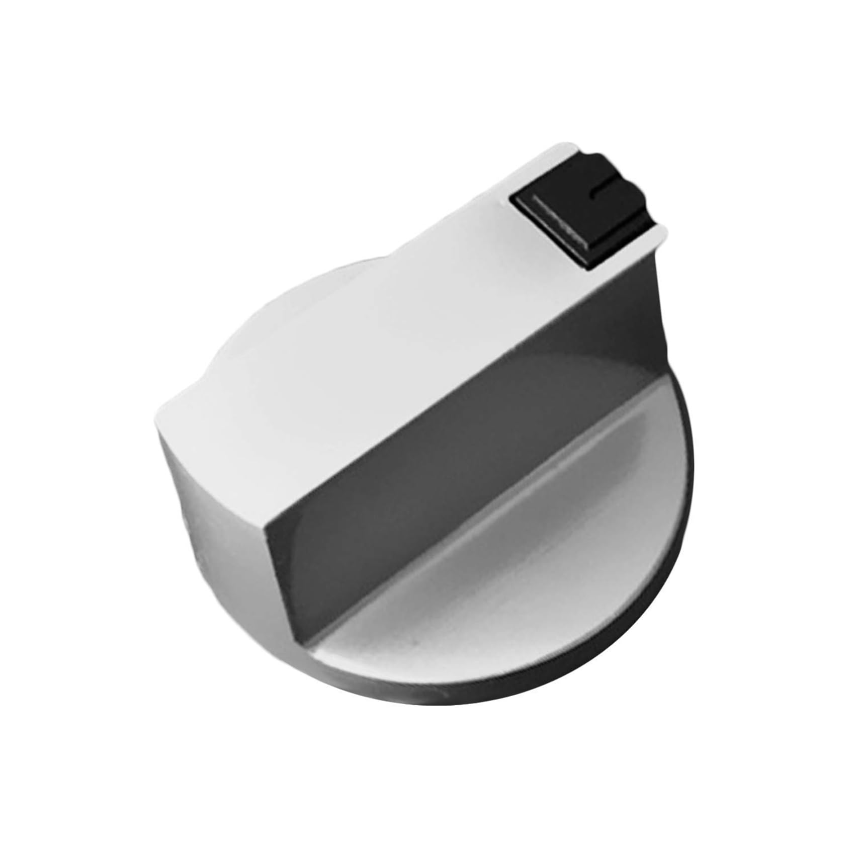 Herd Knopf, Ofen Knopf 60 Stücke, Legierung 6 mm Universal Silber Gas Herd Bedien Knopf Adapter Backofen Dreh Schalter Flächen Sperre