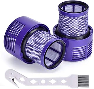 Filtry do Dyson V10, wymienne filtry HEPA do Dyson V10 Cyclone Series, V10 Absolute, V10 Animal, V10 Total Clean, SV12, zamiennik # DY-969082-01 (2 sztuki) (V10)