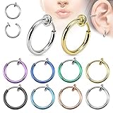 Unechter (Fake) Piercingschmuck für fast jede Körperstelle: Nase (Septum, Nostril) | Ohr (Lobe, Helix, Forward Helix, Upper Lobe uvm.) | Brustwarze (Nippel) | Lippe (Unterlippe & Oberlippe - Seitlich und in der Mitte) | Fake Intimpiercing für Frau und Mann | Augenbrauenpiercing | Bauchnabelpiercing