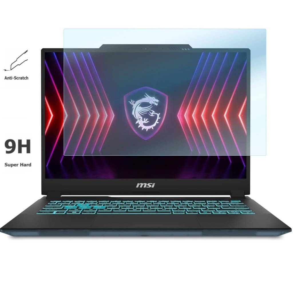 Engo Msi Raider A18 Hx 18 İnç İle Uyumlu Ekran Koruyucu Notebook, 9h Temperli Kırılmaz Esnek Nano Cam, Çizilmeye Ve Darbeye Dayanıklı Laptop Koruma, Hd Şeffaf