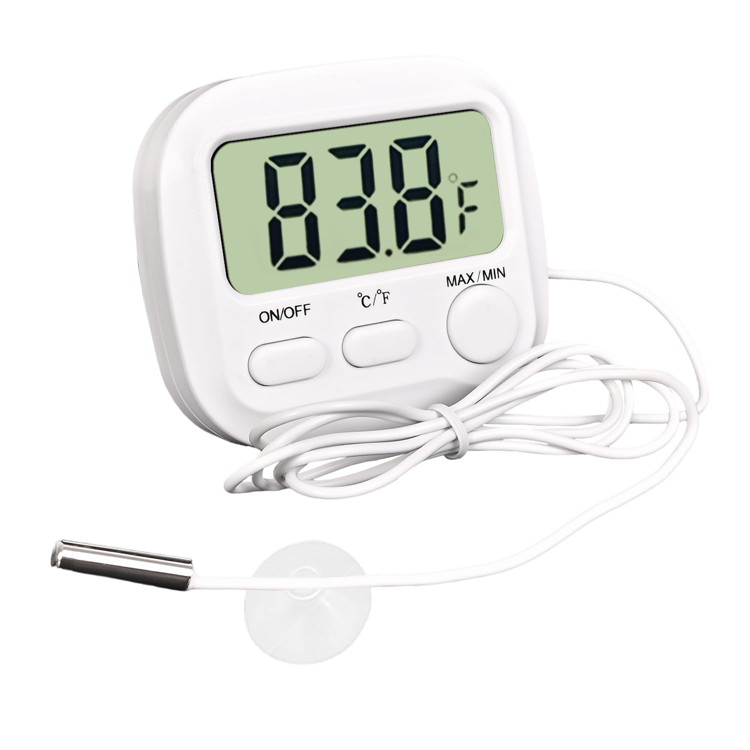 Brand Name: Digital Aquarium Thermometer with Large LCD Display