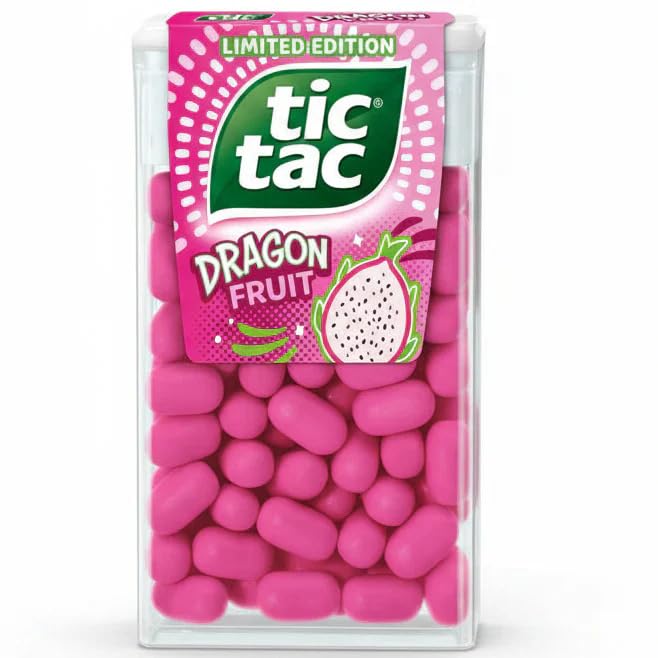 Amazon.com : Tic Tac Dragon Fuit Candy 1.7oz : Grocery & Gourmet Food