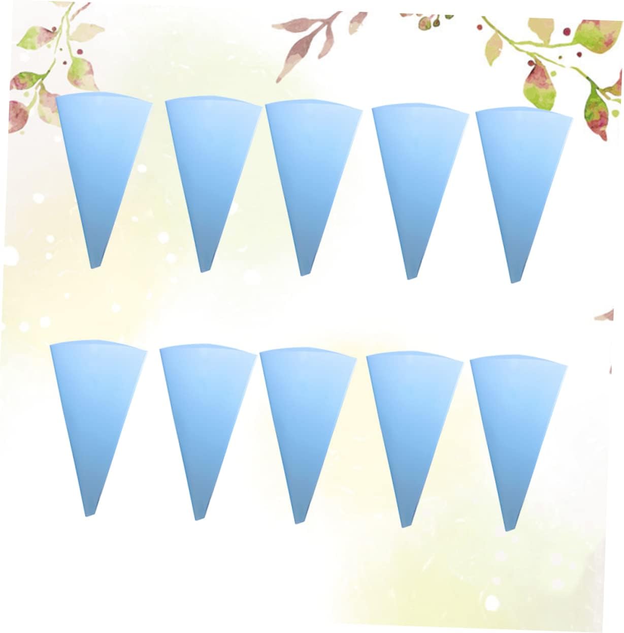 10pcs Eva Piping Bags for Cake Decorating DIY Cream Icing and Pastry Squeezing Tools Textured Grip Smooth Interior Reusable Flexible Design