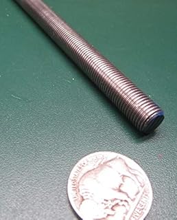 18-8 Stainless Steel Fully Threaded Round Rod, 3/8