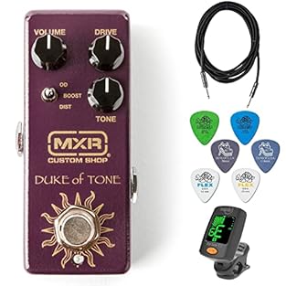 A collaboration between MXR and Analog Man; Thru-hole components personally tested by Analog Mike Adds warmth and grit while allowing the sound and feel of your high-end gear to shine Boost/OD/Distortion switch allows you to set the overall attitude ...