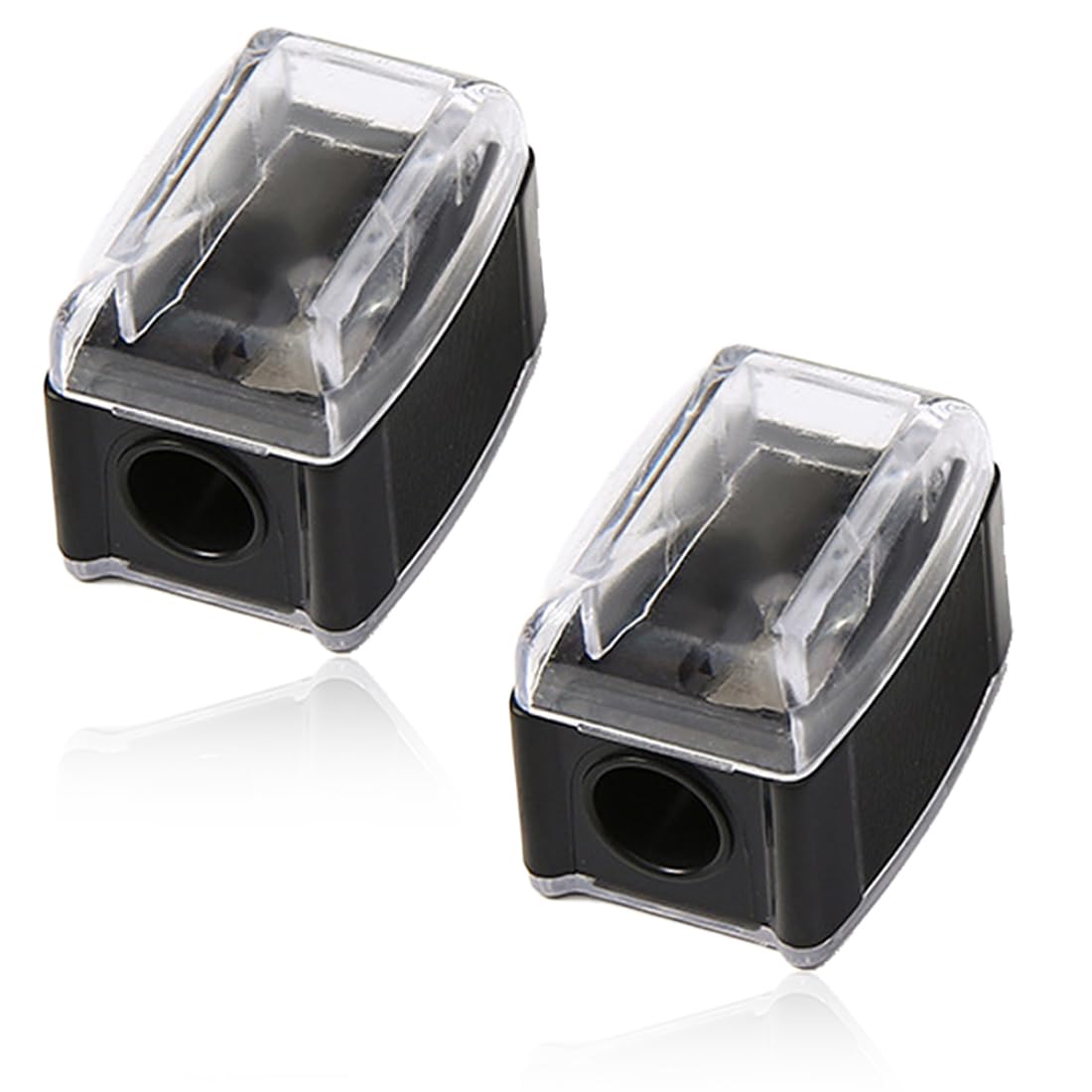 SGERUFZ 2 pièces Sharpener universel pour maquillage, pratique pour les déplacements