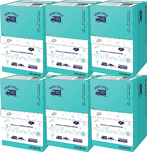 KEURIG �L���[���O K-Cup AMAZING COFFEE �h���b�v�J�v�Z�� 6���Z�b�g 72�t �i8g×12��×6��)