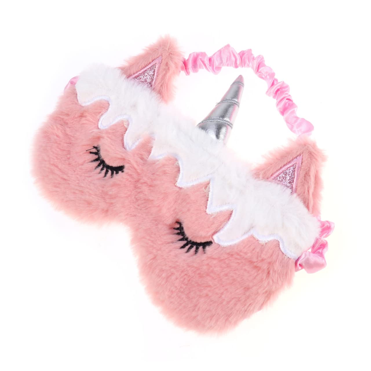 Gatuida las niñas duermen dibujos animados con los ojos vendados ojo de las niñas máscara de ojo de unicornio de peluche visera sombra de ojos de descanso Variedad combinación viajar