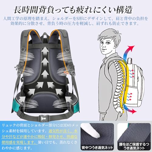 Kayiyasu 登山リュック 50L