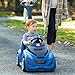 Step2 Push Around Buggy GT Kids Push Car, Ride On Toy, Stroller Substitute, Includes Seat Belt & Horn, Made of Durable Plastic, Max Weight 50 lbs., For Toddlers 1.5-3 Years Old, Blue