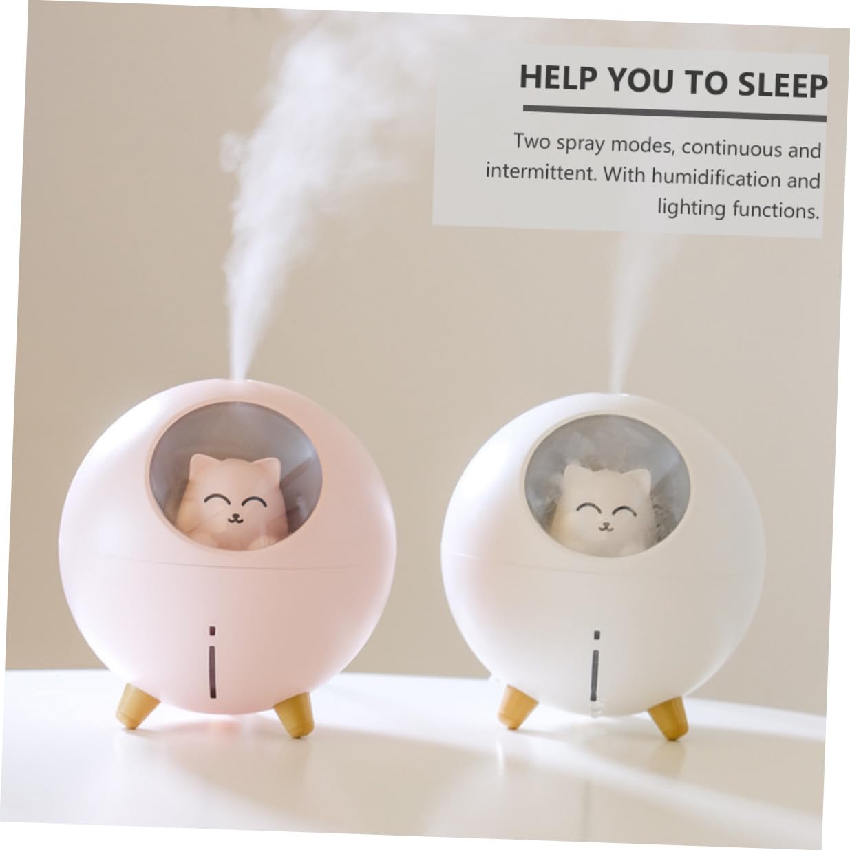 Mini Humidificador USB Portátil Humidificador de Aire Silencioso para Hogar y Oficina Práctico y Compacto para Uso Diario