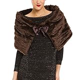 MELIFLUOS DESIGNED IN SPAIN Bufanda y Cuello de Pelo para Mujer: Cuellos de Moda para Otoño e Invierno (SSW01-16)