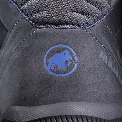 Image of Mammut Men's Mercury IV Low GTX Hiking Shoes, Titanium-Hot Red, Vibram Sole, 3D Memo Foam, Day Hike Comfort