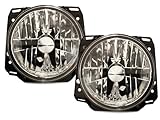 OriginalEuro Crystal Clear Euro E-Code Sport Headlight Headlamp Wolfsburg For VW Golf MK2 2