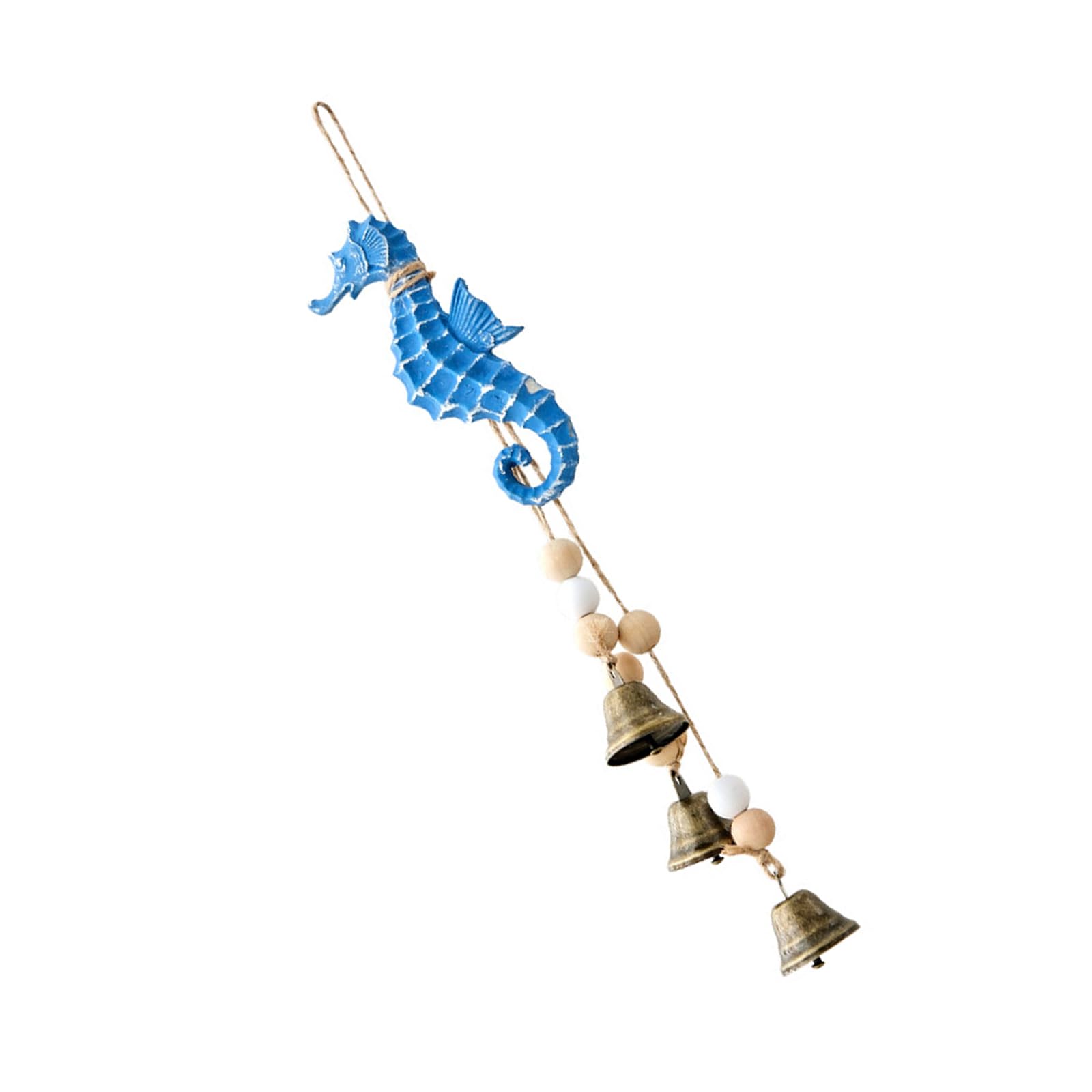 Turtles/Seahorses/Starfishs Wind Chimes Wooden Windchimes Hanging Decoration Ornament for Garden Yard Beach Home Decors Hanging Decoration Ornament