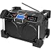 Produktbild Perfectpro ROCKHART BT Bluetooth Baustellenradio mit DAB+, RDS, MP3, Bluetooth, UKW Outdoorradio inklusive Akkus, RDS, MP3 Anschluss, SD-Slot geeignet für Baustelle, Garten, Werkstatt oder Camping